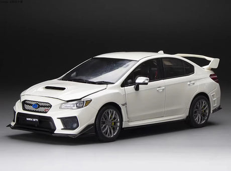 [SunStar] 1-18 Subaru 2018 WRX STI wit modelauto Die-Cast