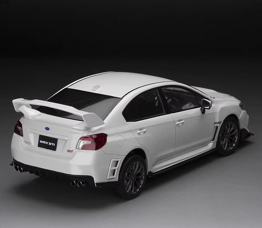 [SunStar] 1-18 Subaru 2018 WRX STI bianco modellino di auto Die-Cast