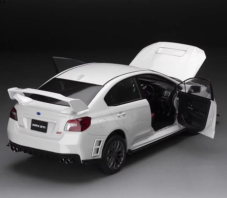[SunStar] 1-18 Subaru 2018 WRX STI wit modelauto Die-Cast