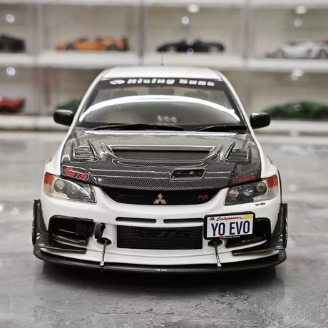 [Super A] 1:18 Mitsubishi 2006 Lancer Evolution IX MR wit modelauto Die-Cast