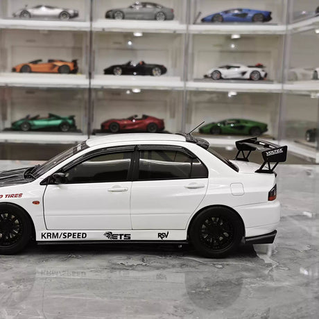 [Super A] 1:18 Mitsubishi 2006 Lancer Evolution IX MR wit modelauto Die-Cast