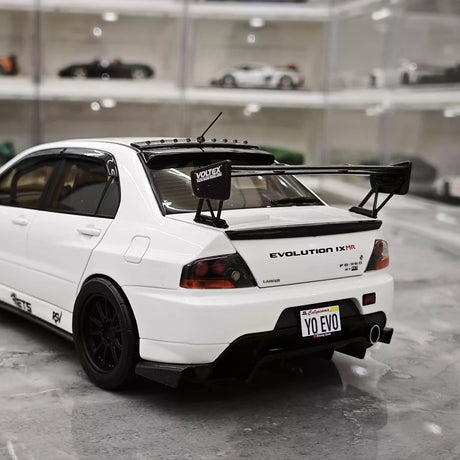 [Super A] 1:18 Mitsubishi 2006 Lancer Evolution IX MR wit modelauto Die-Cast