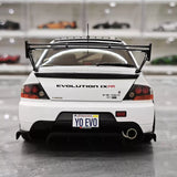 [Super A] 1:18 Mitsubishi 2006 Lancer Evolution IX MR wit modelauto Die-Cast