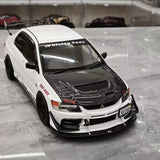 [Super A] 1:18 Mitsubishi 2006 Lancer Evolution IX MR wit modelauto Die-Cast
