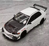[Super A] 1:18 Mitsubishi 2006 Lancer Evolution IX MR wit modelauto Die-Cast