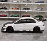 [Super A] 1:18 Mitsubishi 2006 Lancer Evolution IX MR wit modelauto Die-Cast