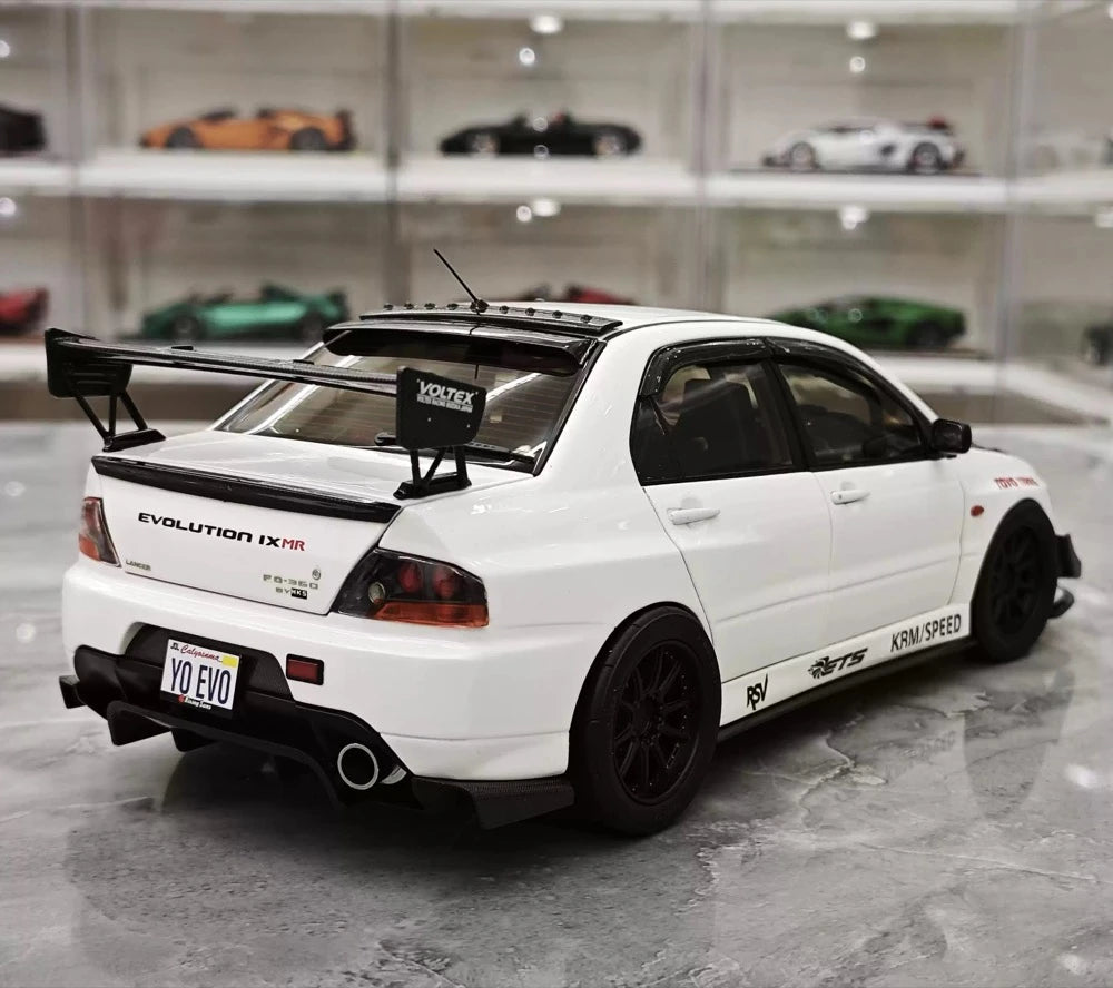[Super A] 1:18 Mitsubishi 2006 Lancer Evolution IX MR wit modelauto Die-Cast