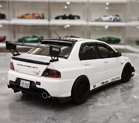[Super A] 1:18 Mitsubishi 2006 Lancer Evolution IX MR wit modelauto Die-Cast