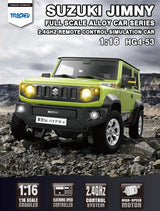 1:16 Scale Suzuki Jimny RC Off-Road Crawler - 2.4GHz Simulation Car Series RC Car