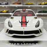 [TE] 1:18 Ferrari 2016 F12 N-Largo S ホワイト モデルカー レジン
