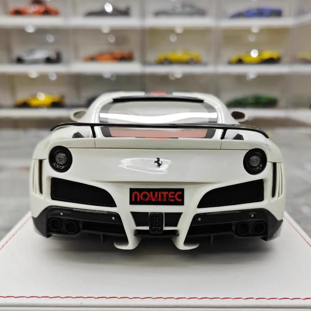 [TE] 1:18 Ferrari 2016 F12 N-Largo S ホワイト モデルカー レジン