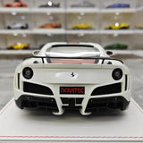 [TE] 1:18 Ferrari 2016 F12 N-Largo S ホワイト モデルカー レジン