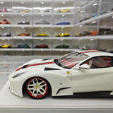 [TE] 1:18 Ferrari 2016 F12 N-Largo S ホワイト モデルカー レジン