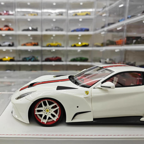 [TE] 1:18 Ferrari 2016 F12 N-Largo S White Model Car Resin