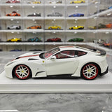 [TE] 1:18 Ferrari 2016 F12 N-Largo S ホワイト モデルカー レジン