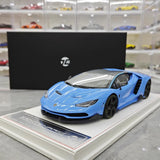 [TE] 1:18 Lamborghini 2016 Centenario LP770-4 sininen pienoismalli Hartsi