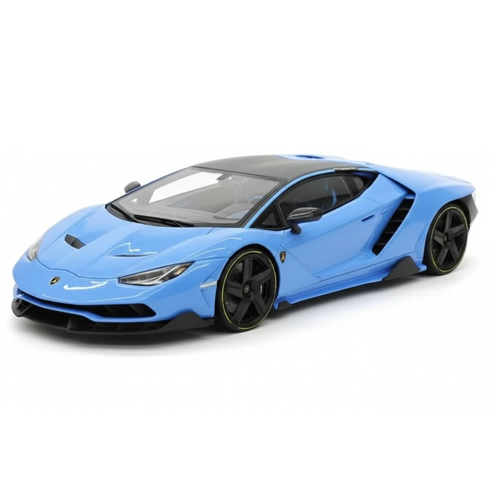 [TE] 1:18 Lamborghini 2016 Centenario LP770-4 Blue Model Car Resin