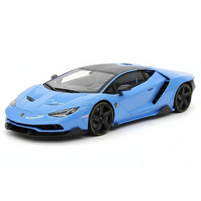 [TE] 1:18 Lamborghini 2016 Centenario LP770-4 sininen pienoismalli Hartsi