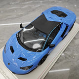 [TE] 1:18 Lamborghini 2016 Centenario LP770-4 sininen pienoismalli Hartsi