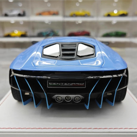 [TE] 1:18 Lamborghini 2016 Centenario LP770-4 Blue Model Car Resin