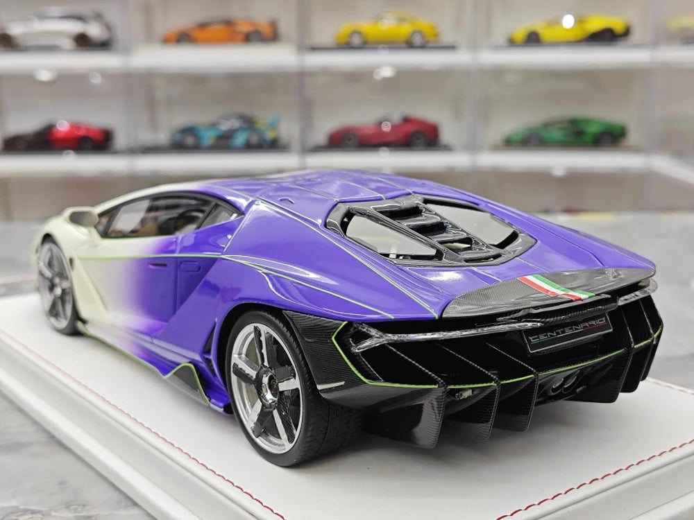 [TE] 1:18 Lamborghini 2016 Centenario LP770-4 Gradient Model Car Resin
