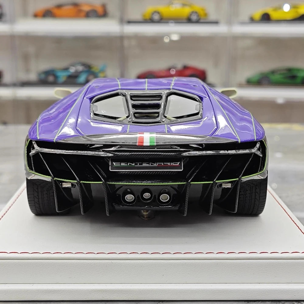 [TE] 1:18 Lamborghini 2016 Centenario LP770-4 Gradient モデルカー レジン