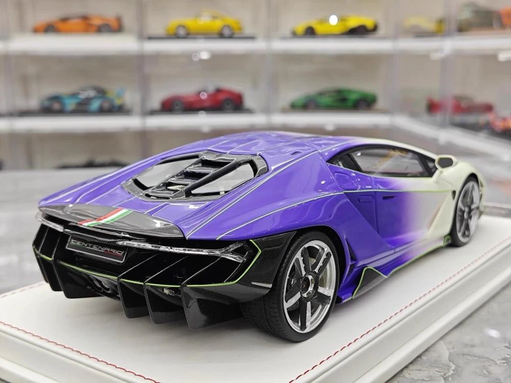[TE] 1:18 Lamborghini 2016 Centenario LP770-4 Gradient モデルカー レジン