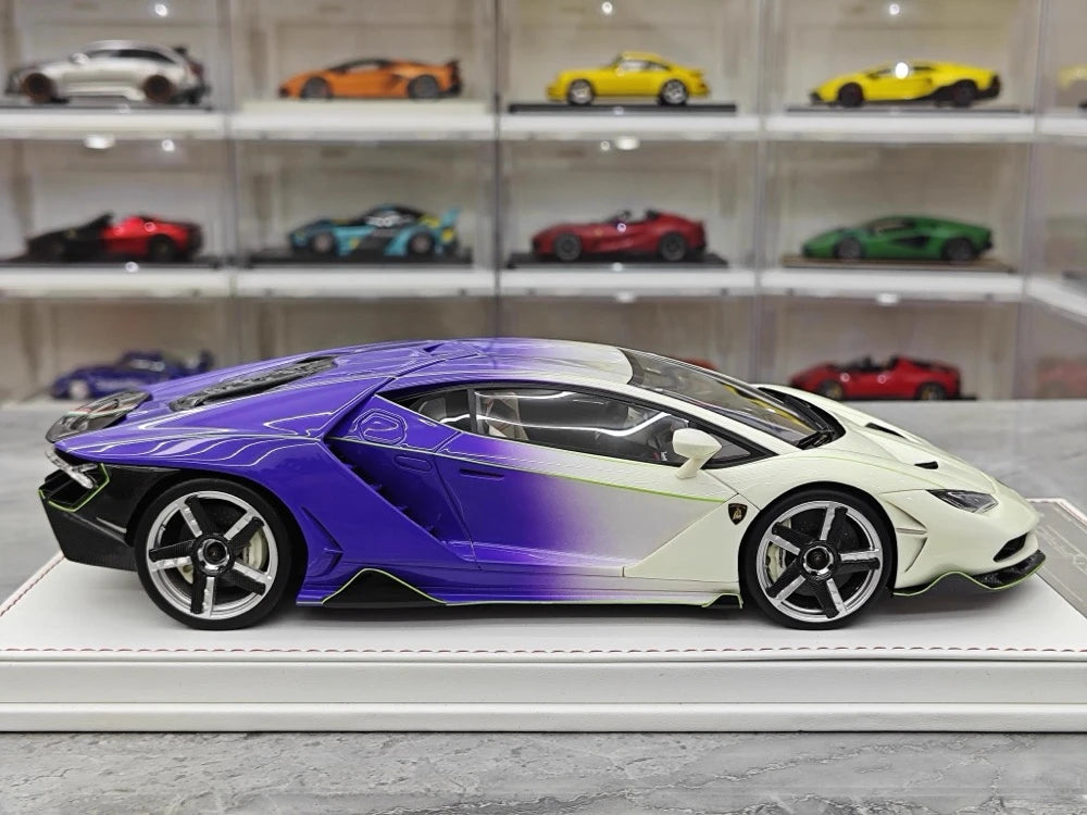 [TE] 1:18 Lamborghini 2016 Centenario LP770-4 Gradient Model Car Resin
