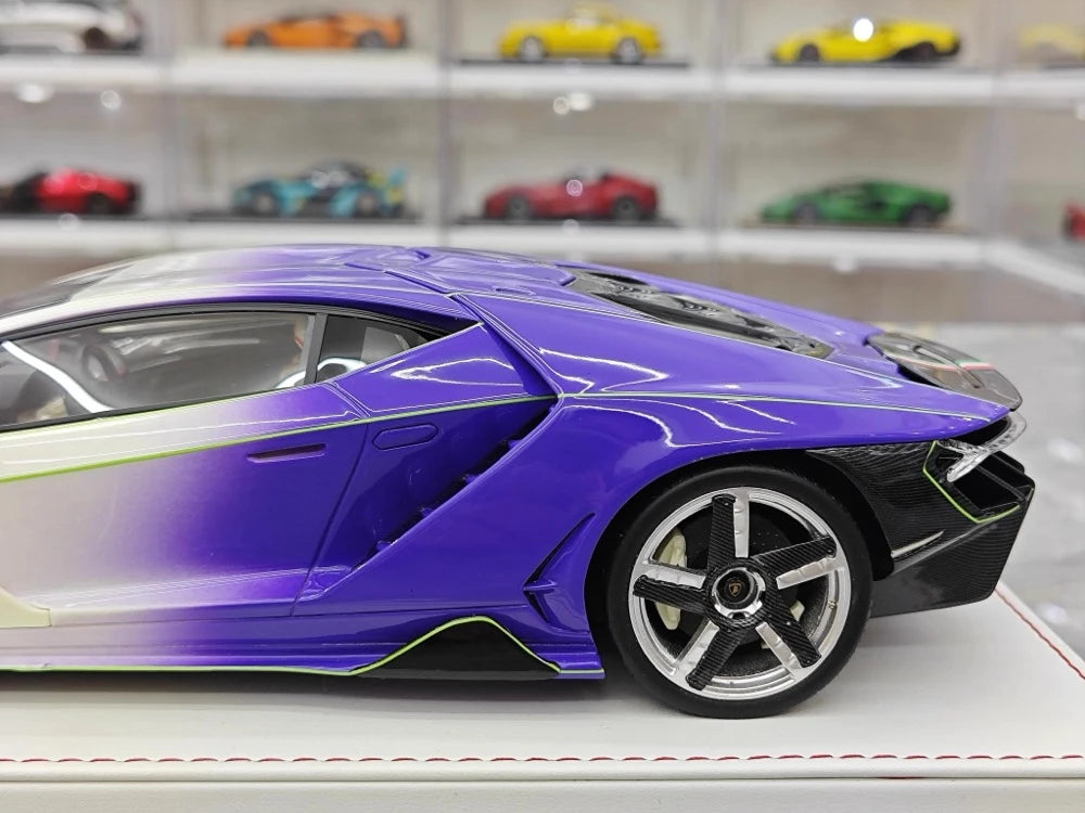 [TE] 1:18 Lamborghini 2016 Centenario LP770-4 Gradient モデルカー レジン