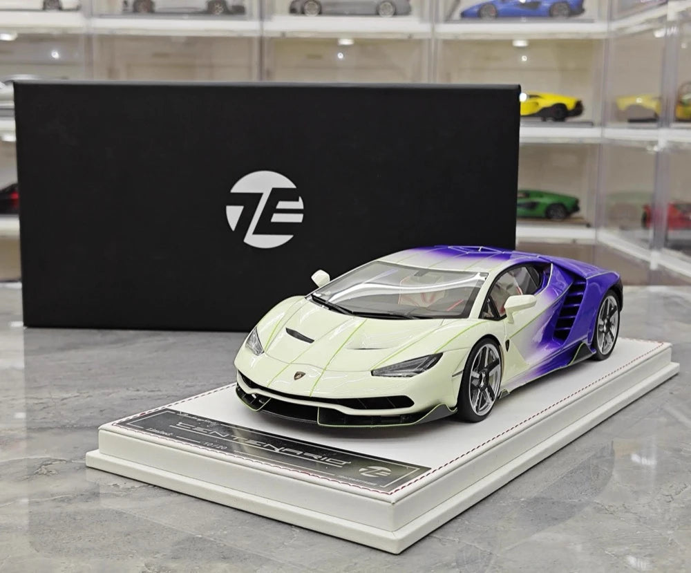 [TE] 1:18 Lamborghini 2016 Centenario LP770-4 Gradient モデルカー レジン