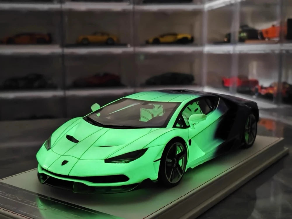 [TE] 1:18 Lamborghini 2016 Centenario LP770-4 Gradient モデルカー レジン