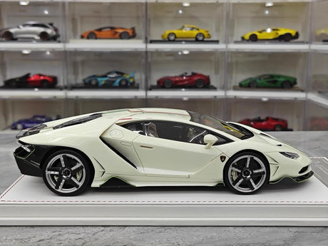 [TE] 1:18 Lamborghini 2016 Centenario LP770-4 White Model Car Resin