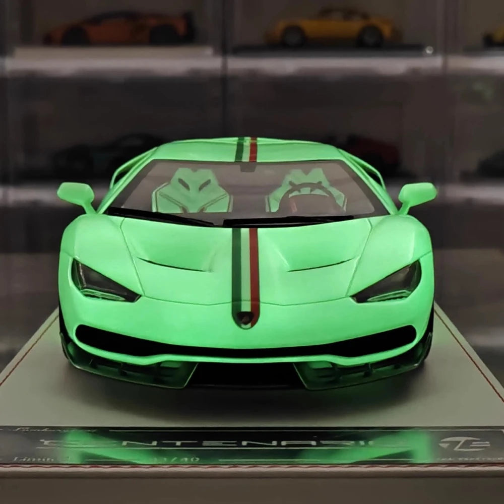 [TE] 1:18 Lamborghini 2016 Centenario LP770-4 White Model Car Resin
