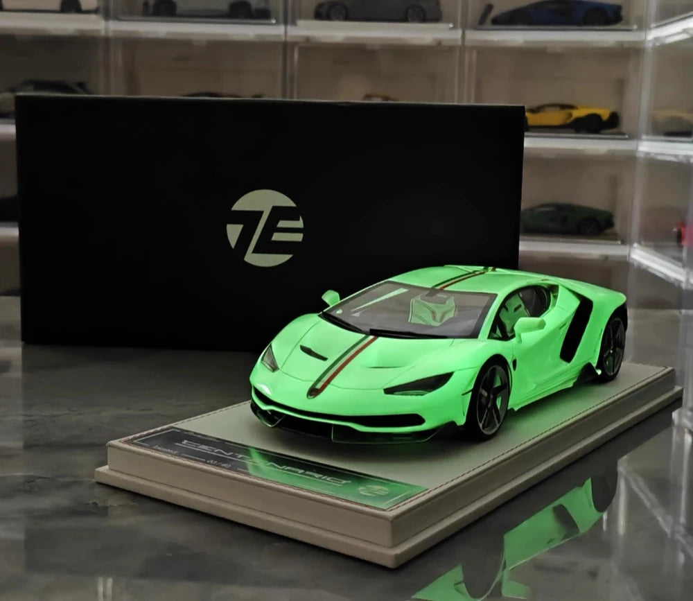 [TE] 1:18 Lamborghini 2016 Centenario LP770-4 White Model Car Resin