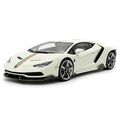 [TE] 1:18 Lamborghini 2016 Centenario LP770-4 White Model Car Resin