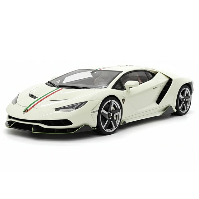 [TE] 1:18 Lamborghini 2016 Centenario LP770-4 White Model Car Resin