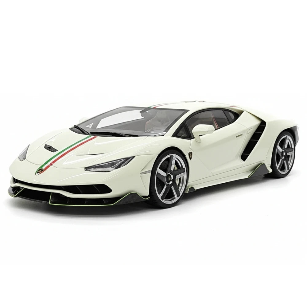[TE] 1:18 Lamborghini 2016 Centenario LP770-4 White Model Car Resin