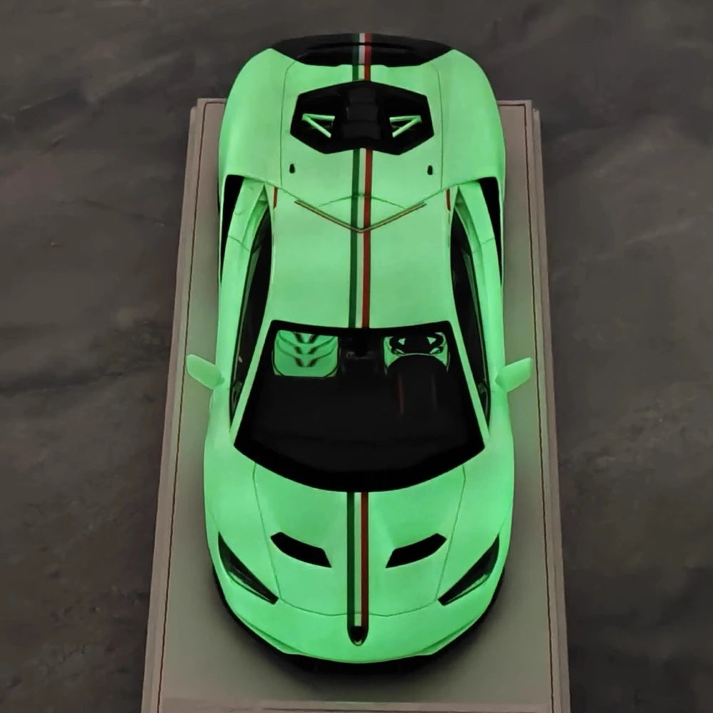 [TE] 1:18 Lamborghini 2016 Centenario LP770-4 White Model Car Resin