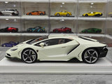 [TE] 1:18 Lamborghini 2016 Centenario LP770-4 White Model Car Resin