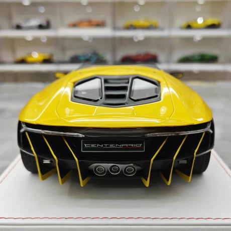 [TE] 1:18 Lamborghini 2016 Centenario LP770-4 Yellow Model Car Resin