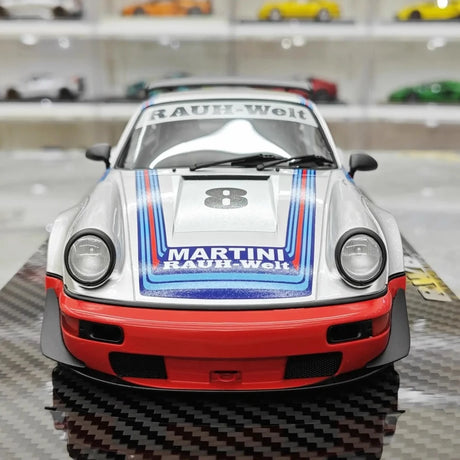 [TGM] 1:18 Porsche 1993 964 RWB Martini Model Car Resin