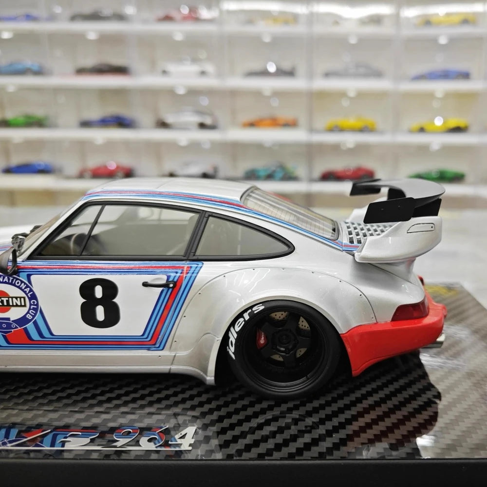 [TGM] 1:18 Porsche 1993 964 RWB Martini Model Car Resin