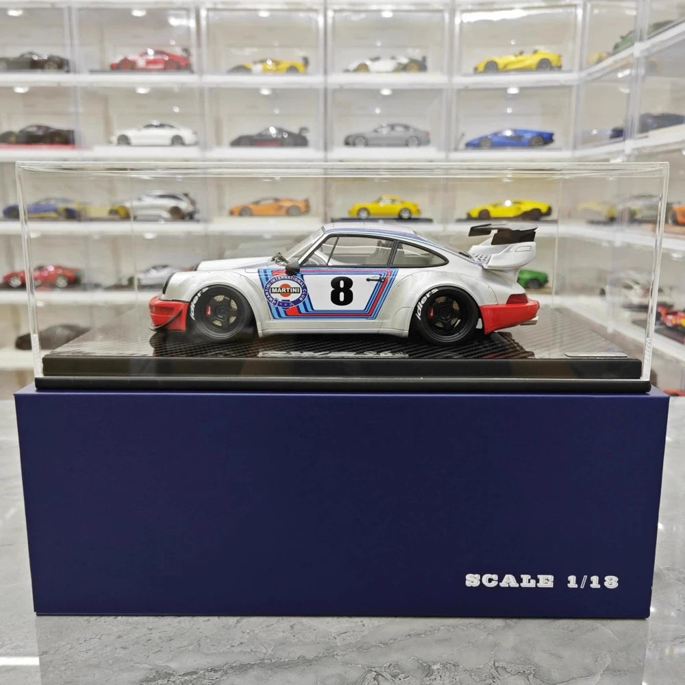 [TGM] 1:18 Porsche 1993 964 RWB Martini Model Car Resin