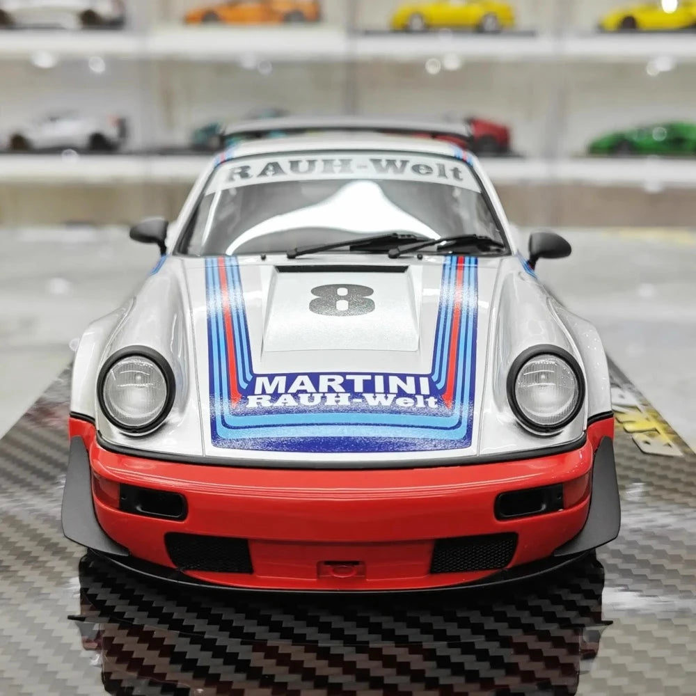[TGM] 1:18 Porsche 1993 964 RWB Martini Model Car Resin
