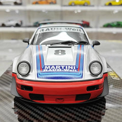 [TGM] 1:18 Porsche 1993 964 RWB Martini Model Car Resin
