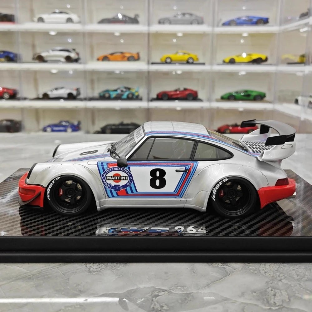 [TGM] 1:18 Porsche 1993 964 RWB Martini Model Car Resin