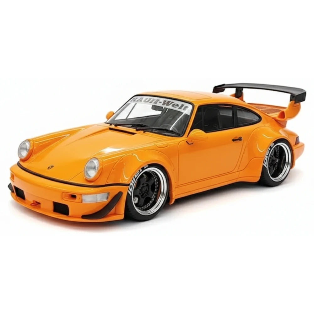 [TGM] 1:18 Porsche 1993 964 RWB Orange Model Car Resin