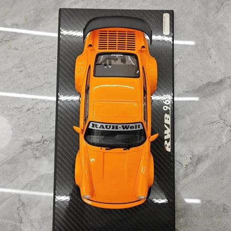 [TGM] 1:18 Porsche 1993 964 RWB Orange Model Car Resin