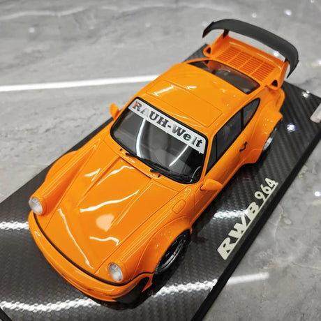 [TGM] 1:18 Porsche 1993 964 RWB Orange Model Car Resin