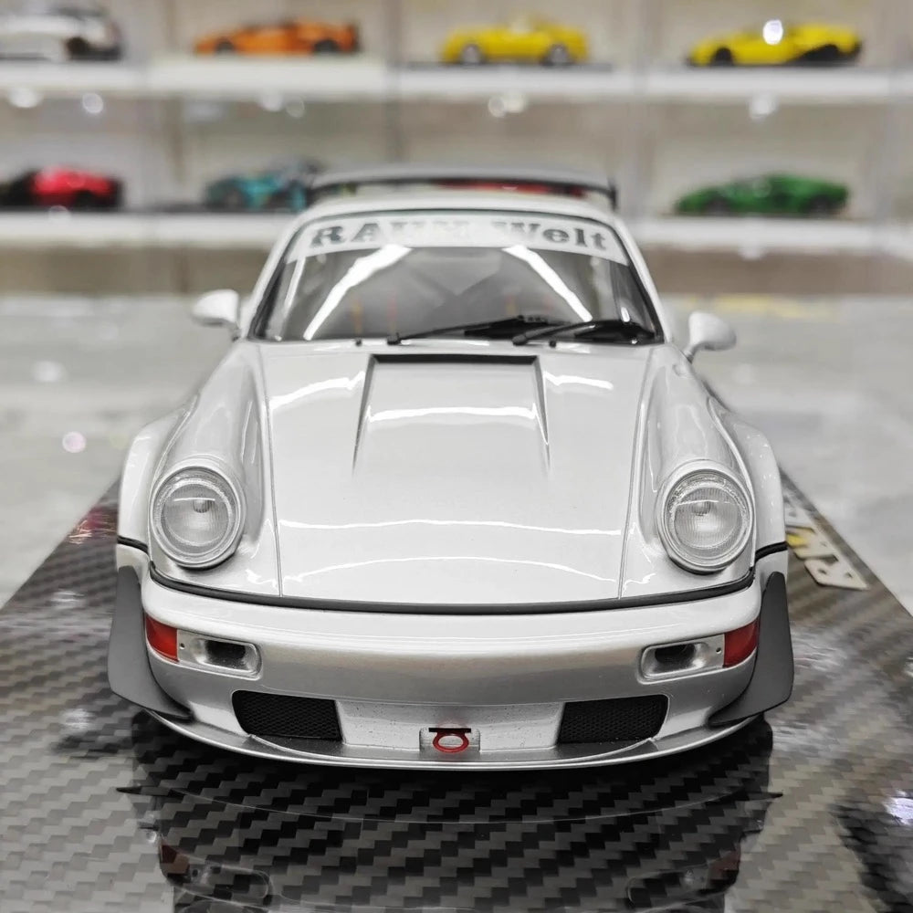 [TGM] 1:18 Porsche 1993 964 RWB hopea pienoismalli Hartsi